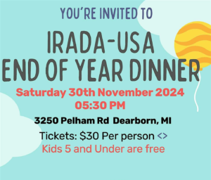 IRADA USA 2024 Dinner